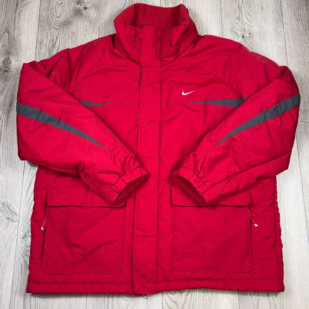 Vintage Nike Y2K Full Zip Up Puffer Jacket